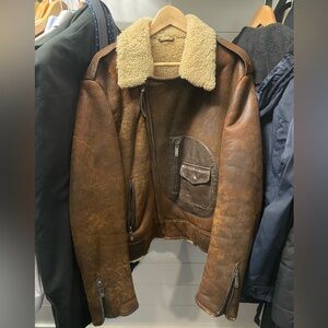 Vintage RL Shearling Jacket- Men’s Large